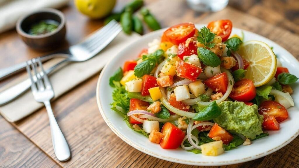 salada-de-grao-de-bico-refrescante-pronta-em--minutos-com-ingredientes-basicos-da-despensa